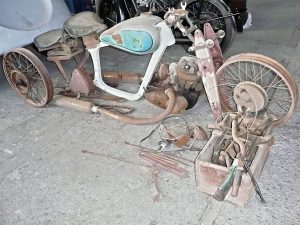 restaurierte Motorräder