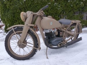 restaurierte Motorräder